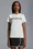 Embroidered Logo T-Shirt Women White Moncler 1