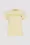 Embroidered Logo T-Shirt Women Light Yellow Moncler 3