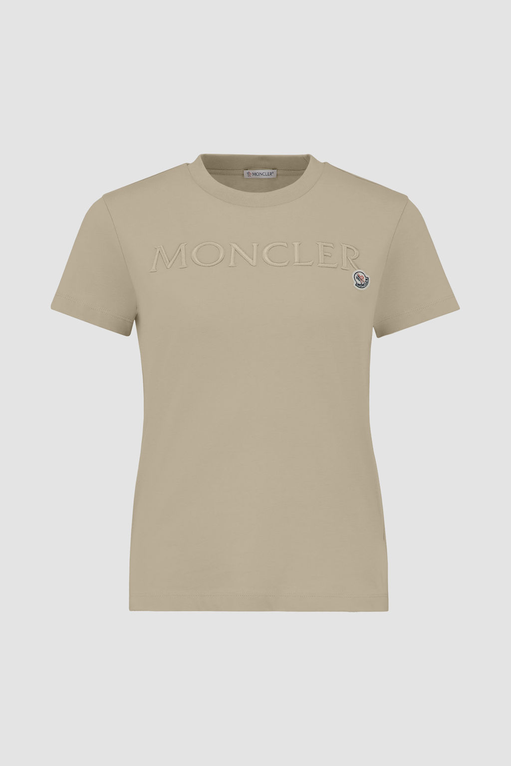Moncler Women Cotton T-Shirt With Pocket main image 0