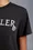 Embroidered Logo T-Shirt Women Black Moncler 6