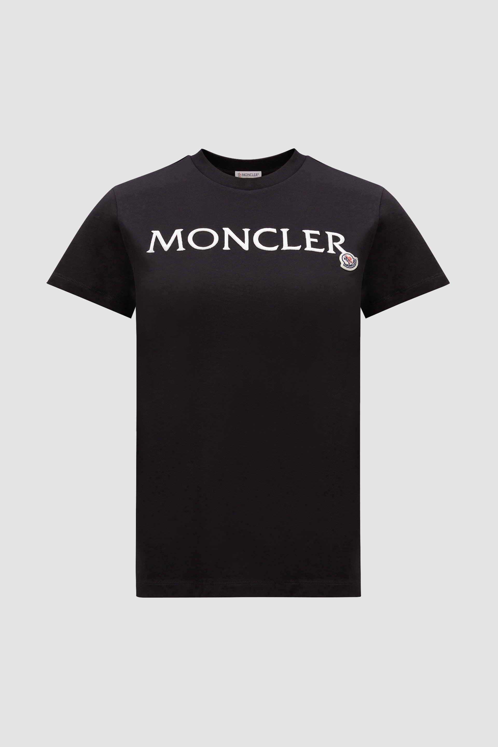 MONCLER◇長袖Tシャツ/XS/コットン/ブラック/無地/F20918D70410/MAGLIA