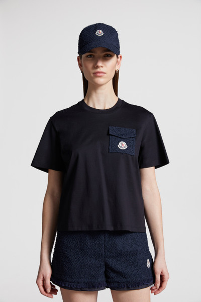 Night Blue T-Shirt With Pocket - Tops & T-Shirts for Women | Moncler JP