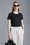 Cotton Jersey T-Shirt Women Black Moncler