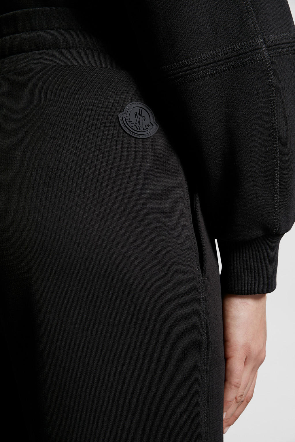 Black Logo Embroidered Jogging Trousers