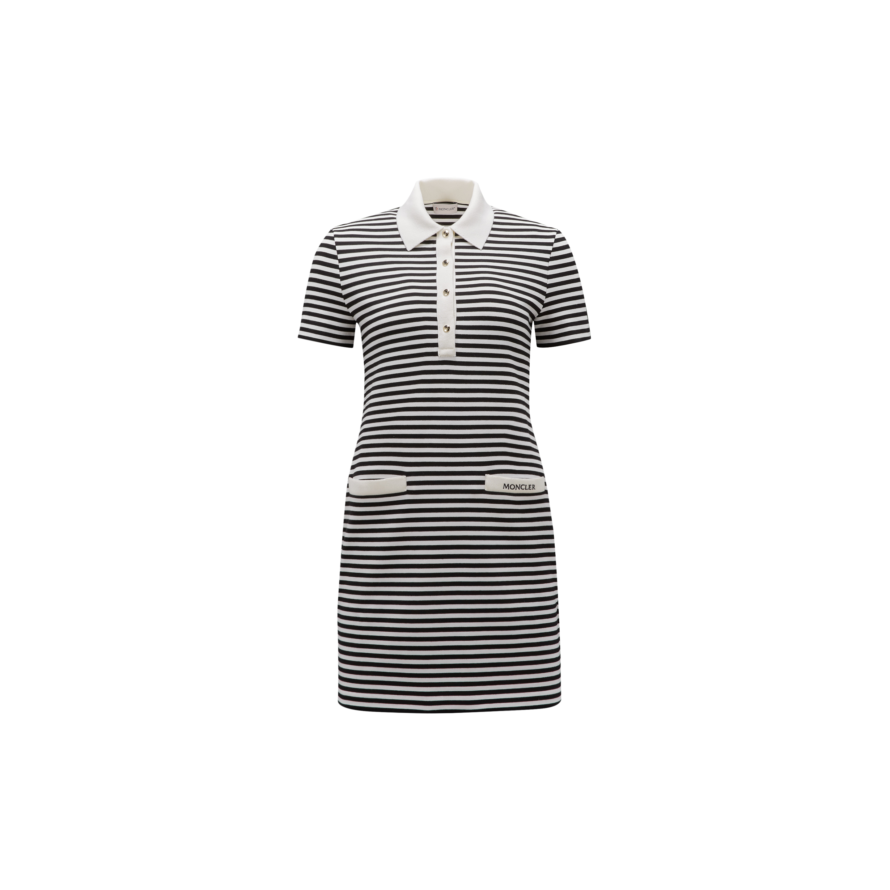 Moncler Collection Robe Polo In Multicolore
