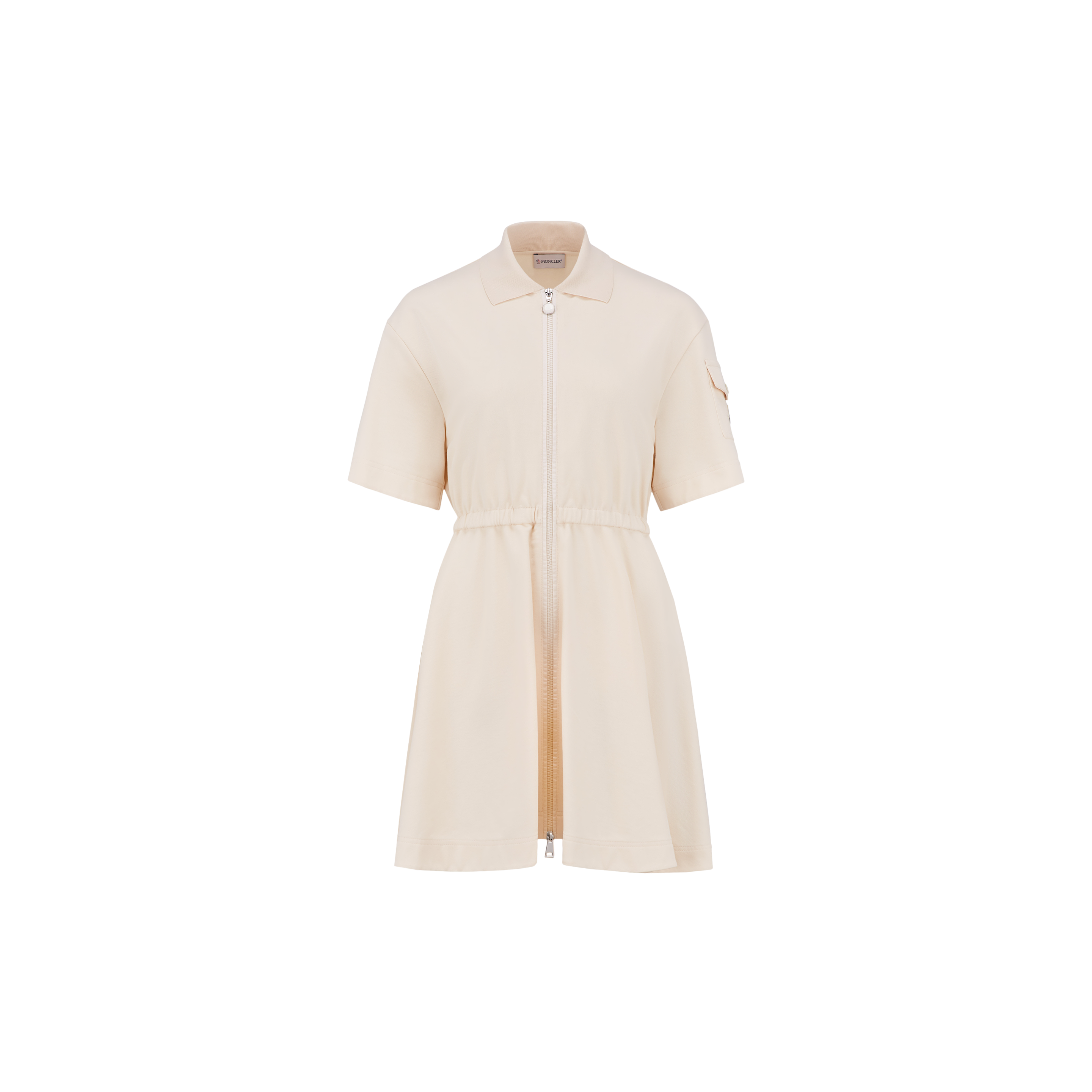 Moncler Collection Dressing Gown Polo In White