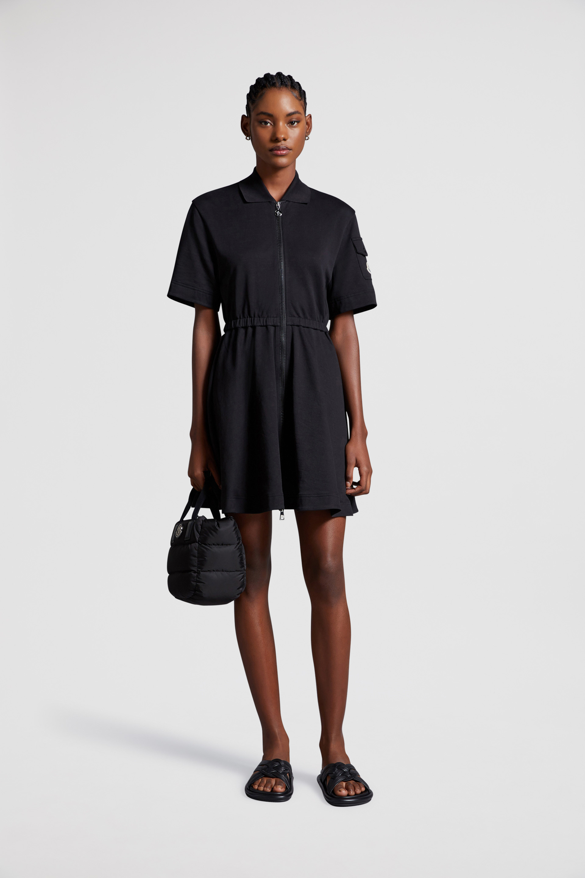 Moncler hot sale black dress