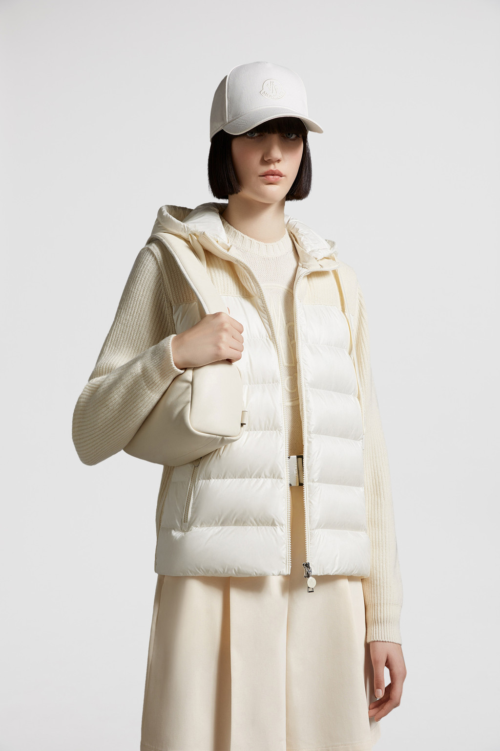 Moncler Black Viscose Hoodie Women