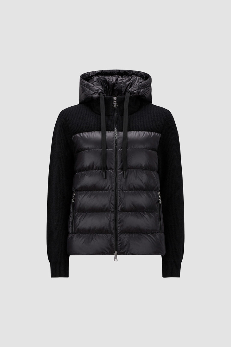 Cosy Cardigan mit Hoodie für Damen in Braun
