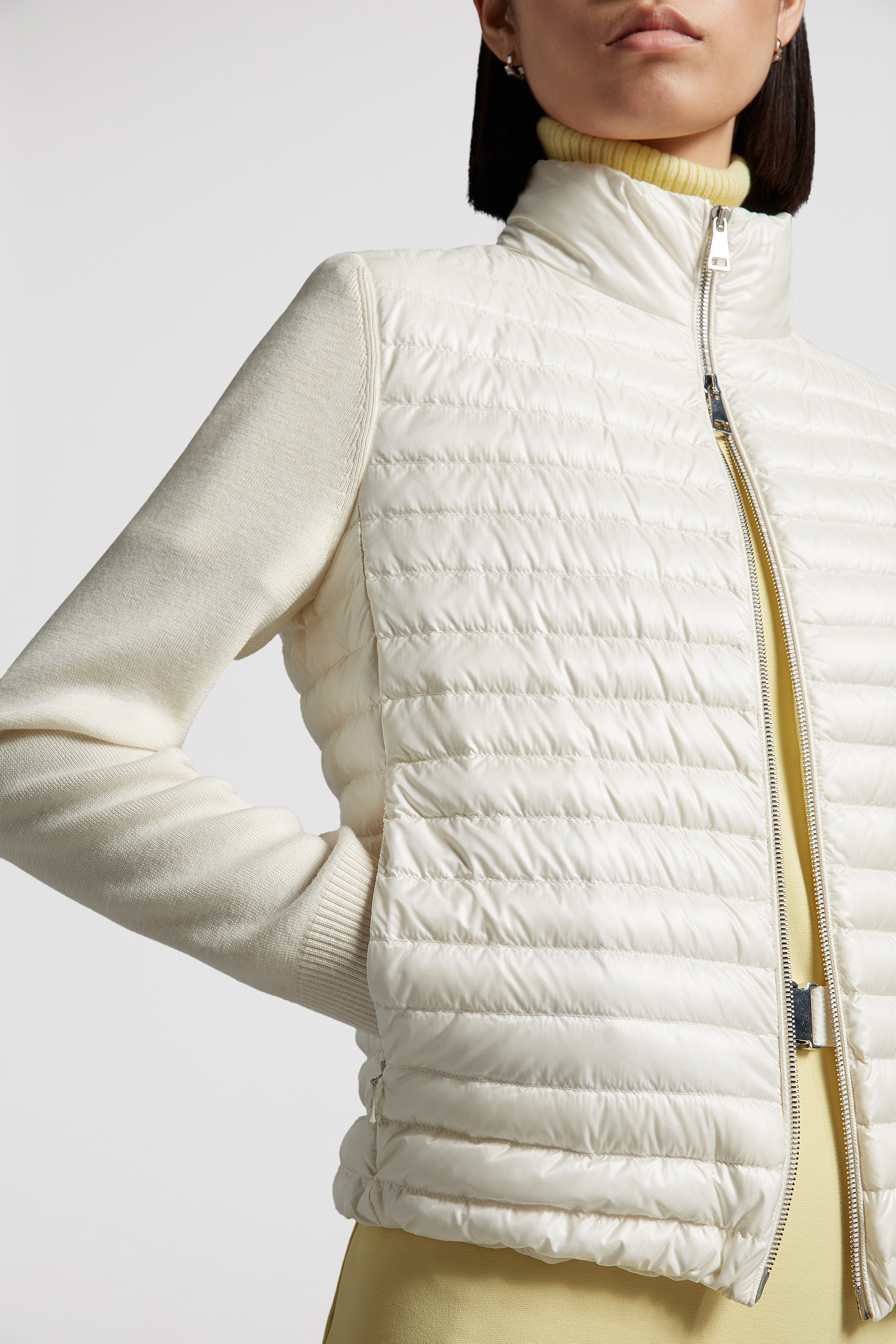 Moncler 2024 white cardigan