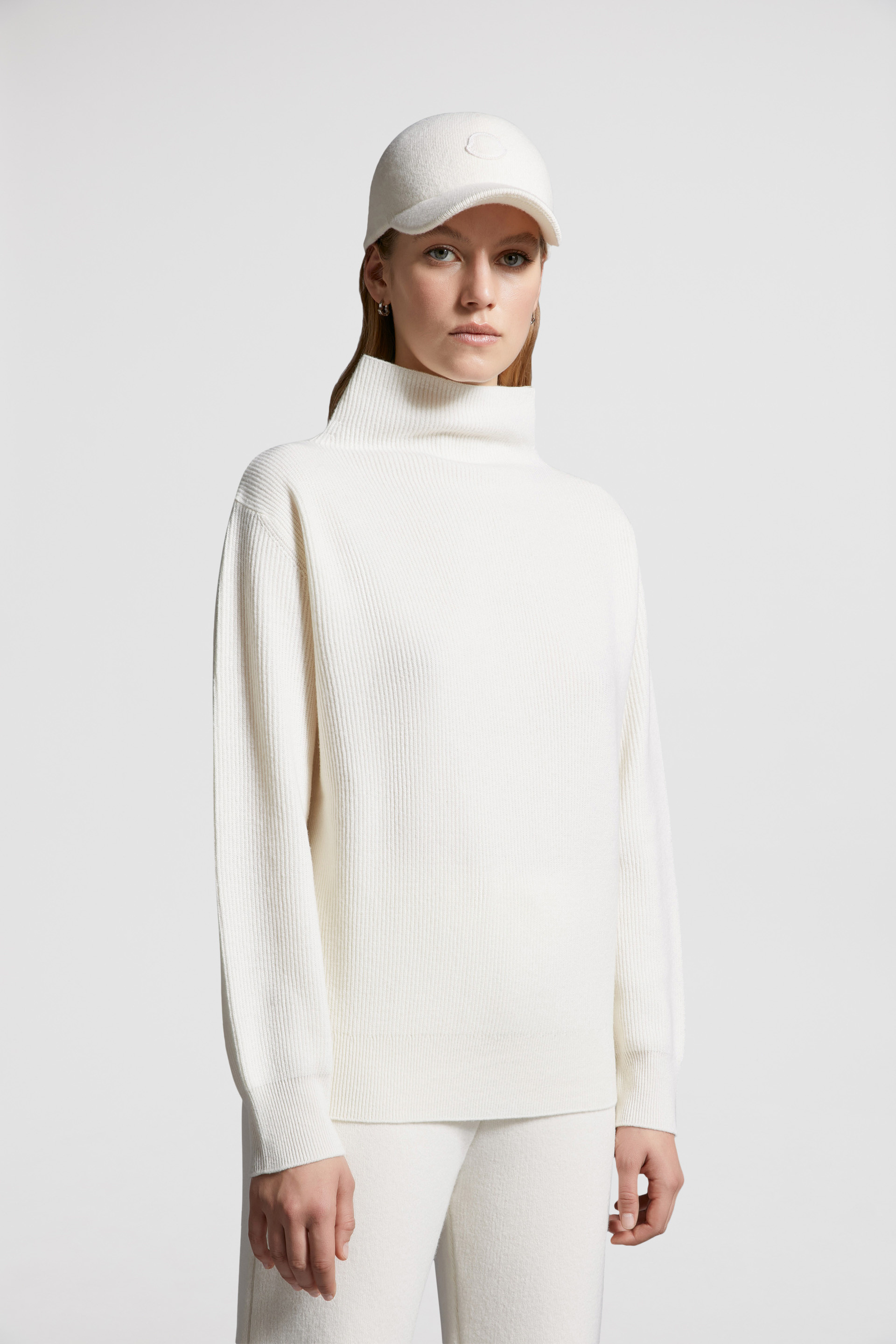 Moncler roll shop neck jumper