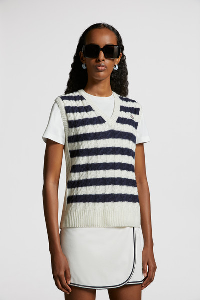 Moncler striped online sweater