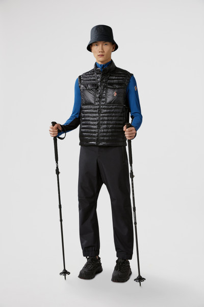 Black Ollon Down Vest - Vests for Men | Moncler US