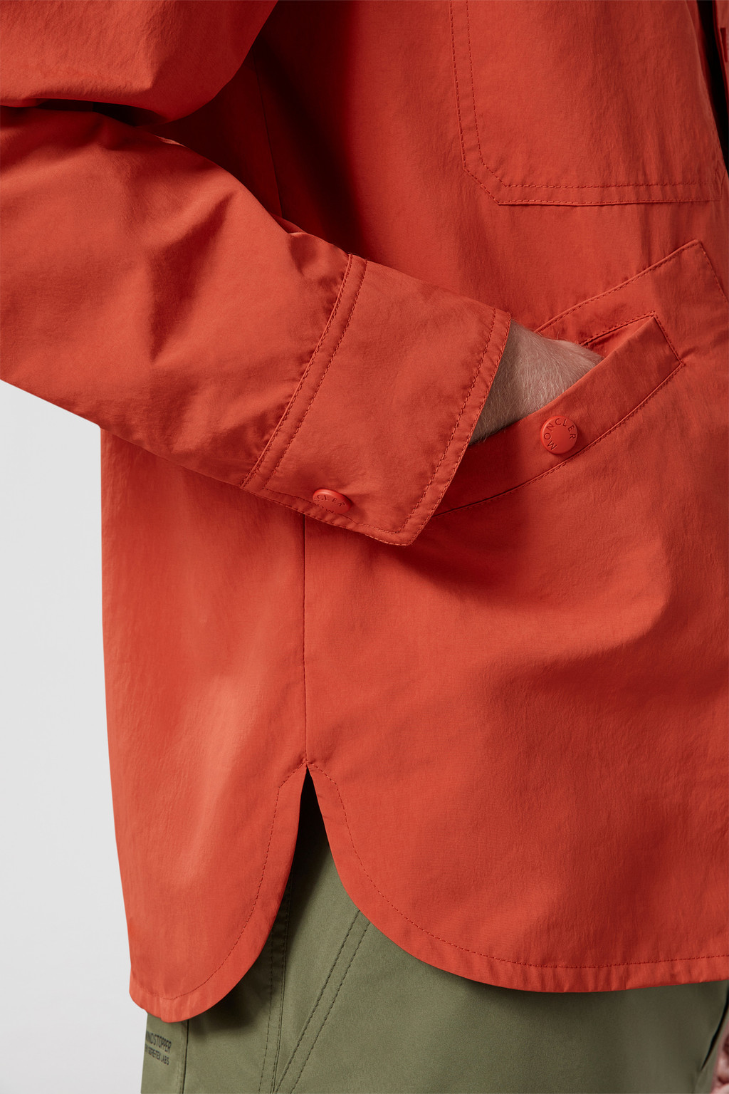 Orange Nax Shacket - Coats & Jackets for Men | Moncler RO