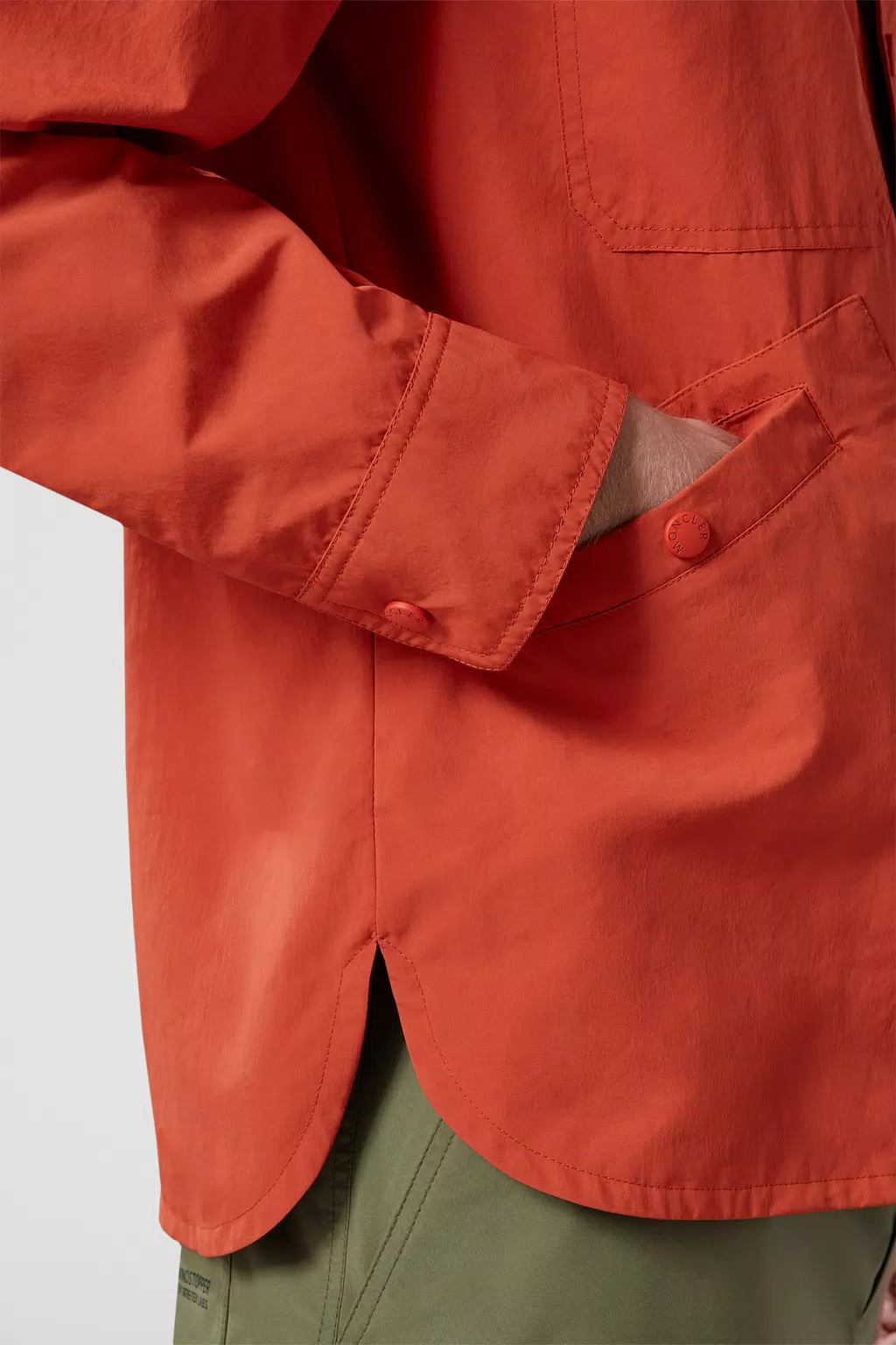 Orange Nax Shacket - Coats & Jackets for Men | Moncler RO
