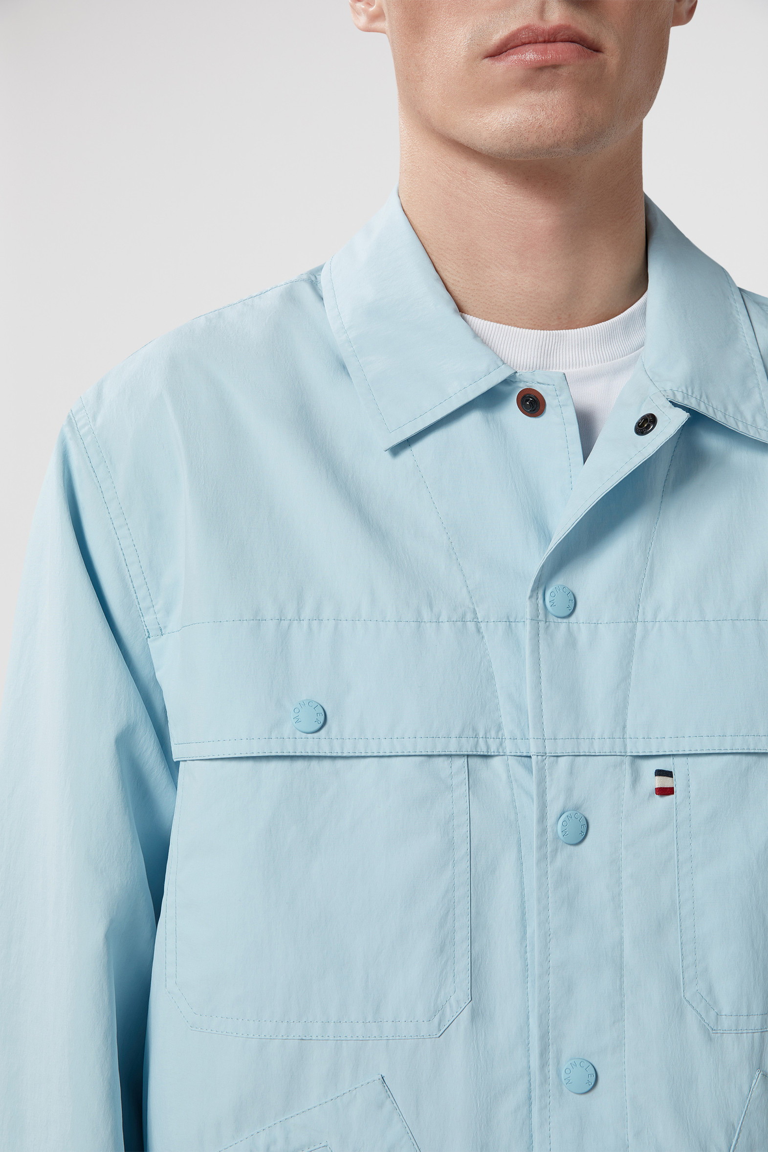 Shacket Nax Bleu clair - Manteaux et vestes Homme | LU