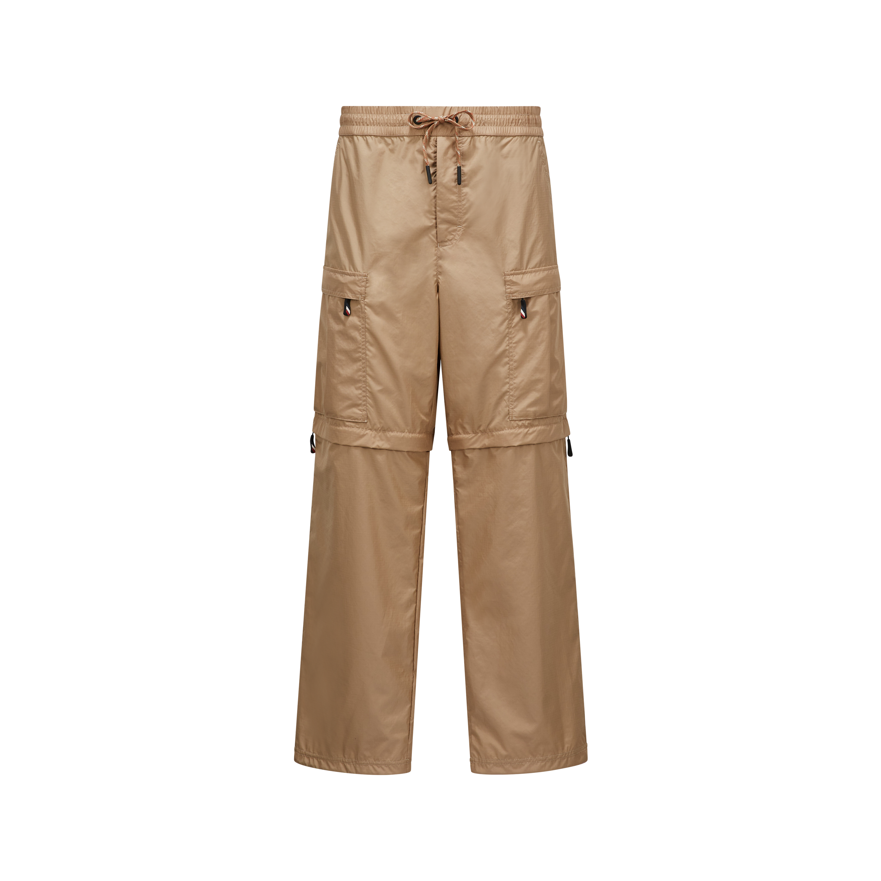 MONCLER GRENOBLE Adjustable Trousers, Beige, Size: L