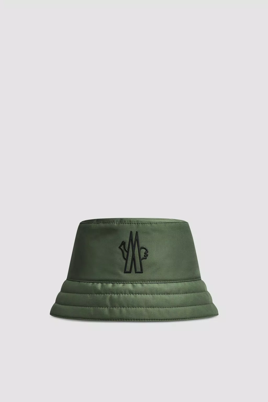 Logo Bucket Hat Men Green Moncler 1