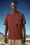 T-shirt avec poche Hommes Rouge Moncler 4