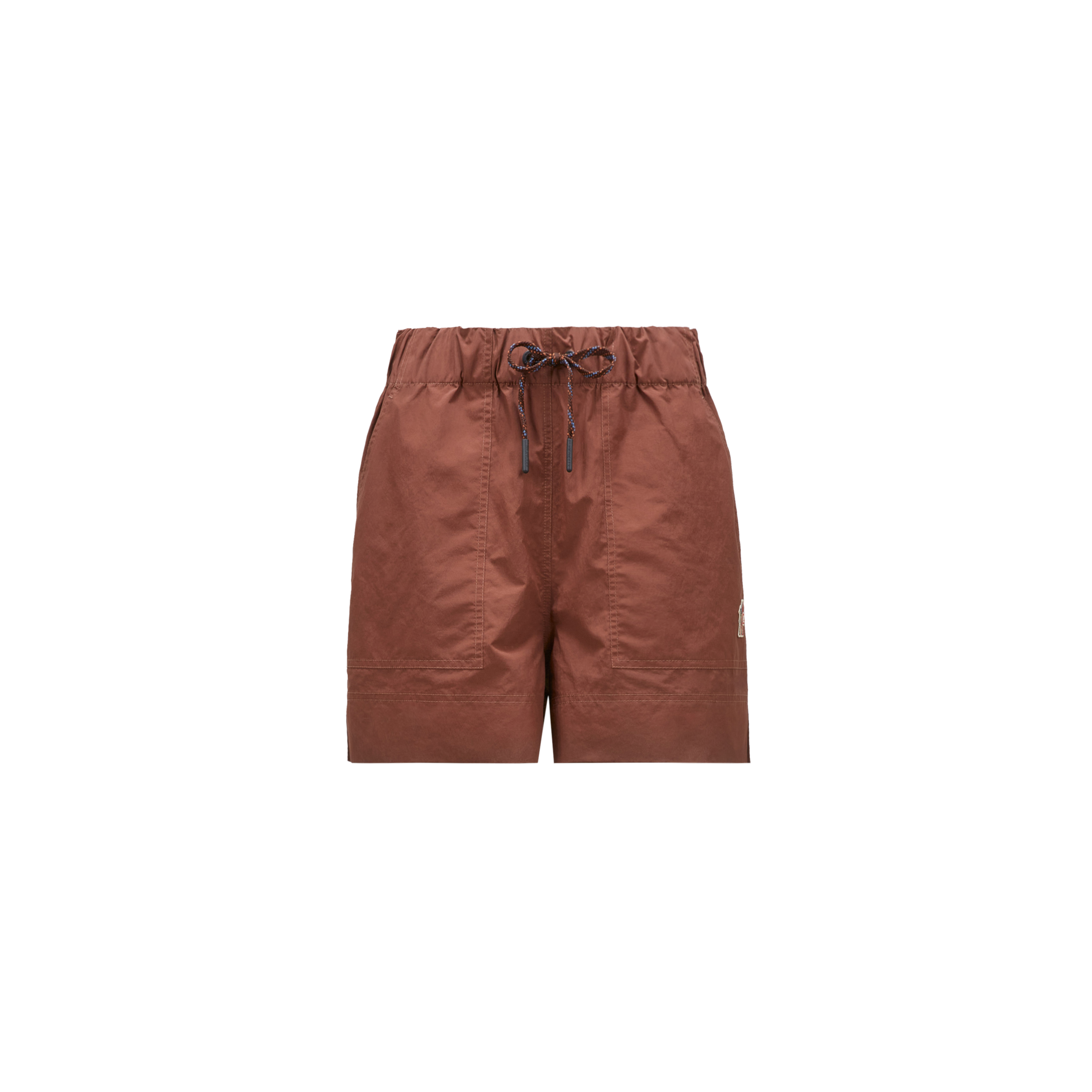 Moncler Short Froissé In Green