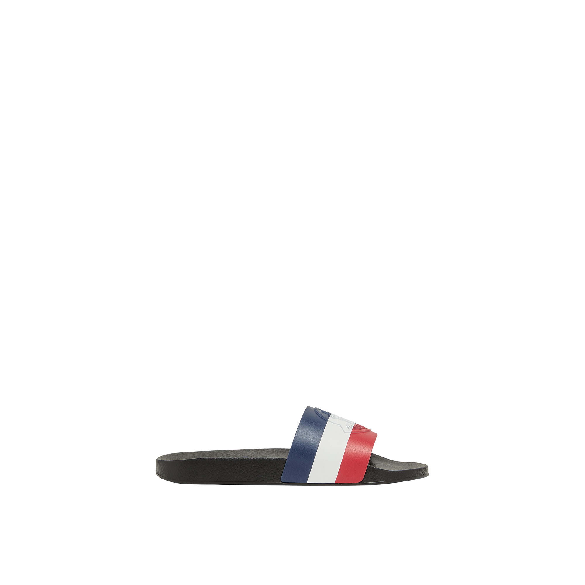 MONCLER COLLECTION Basile Sliders, Black, Size: 40