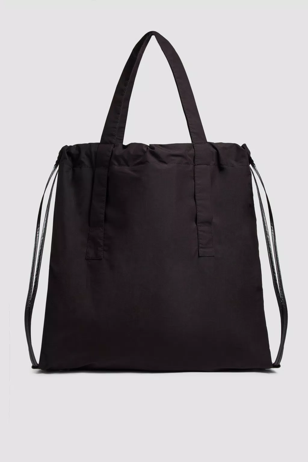 Black AQ Drawstring Tote Bag - Bags & Small Accessories for Men ...