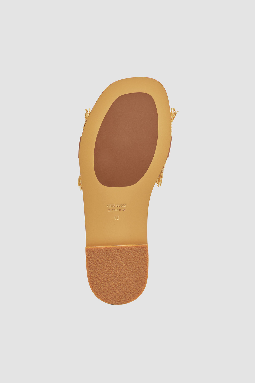 Gianni Crasto chaussures ballerines cuir beige GT35