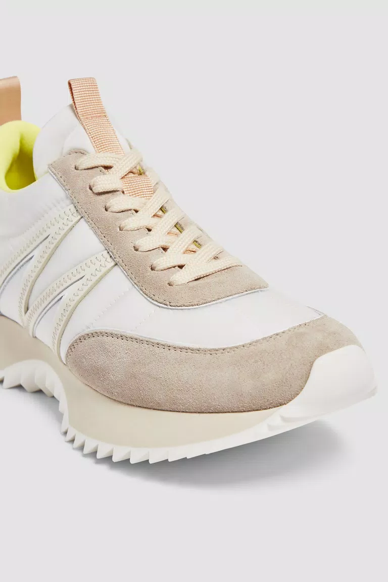 sneaker pacey donna beige and bianco moncler