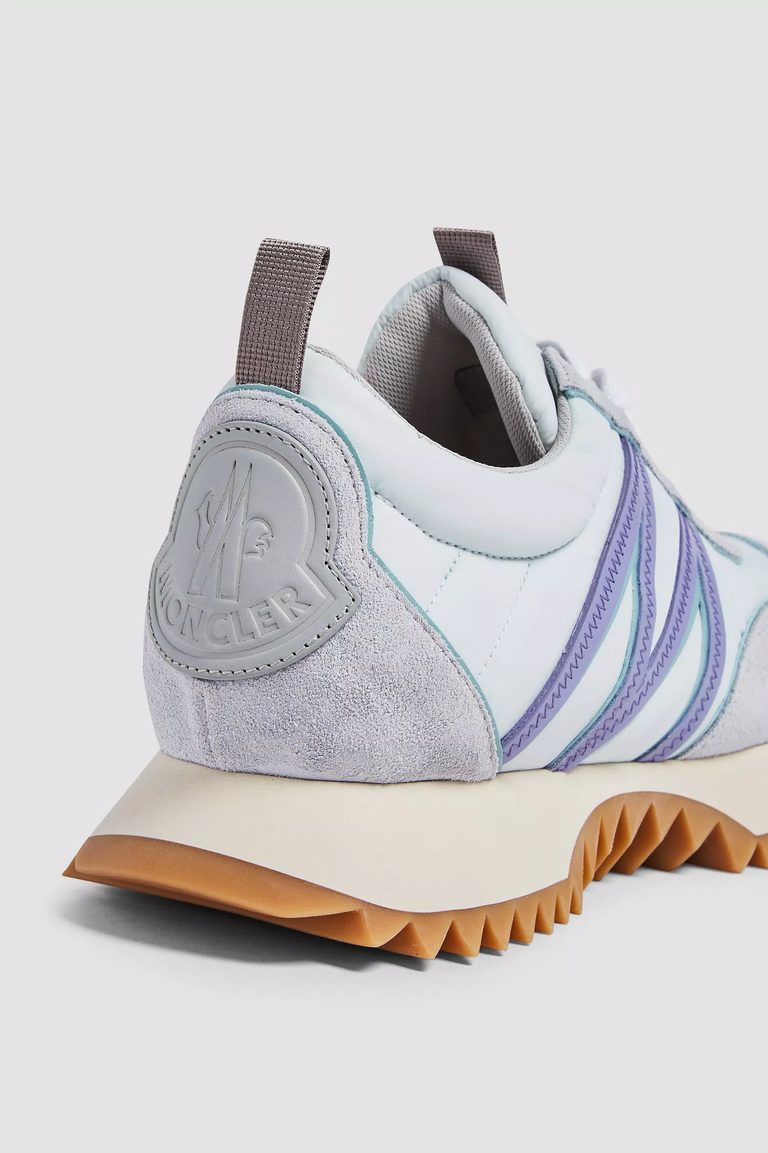 White & Light Blue Pacey Trainers - Sneakers for Women | Moncler GR