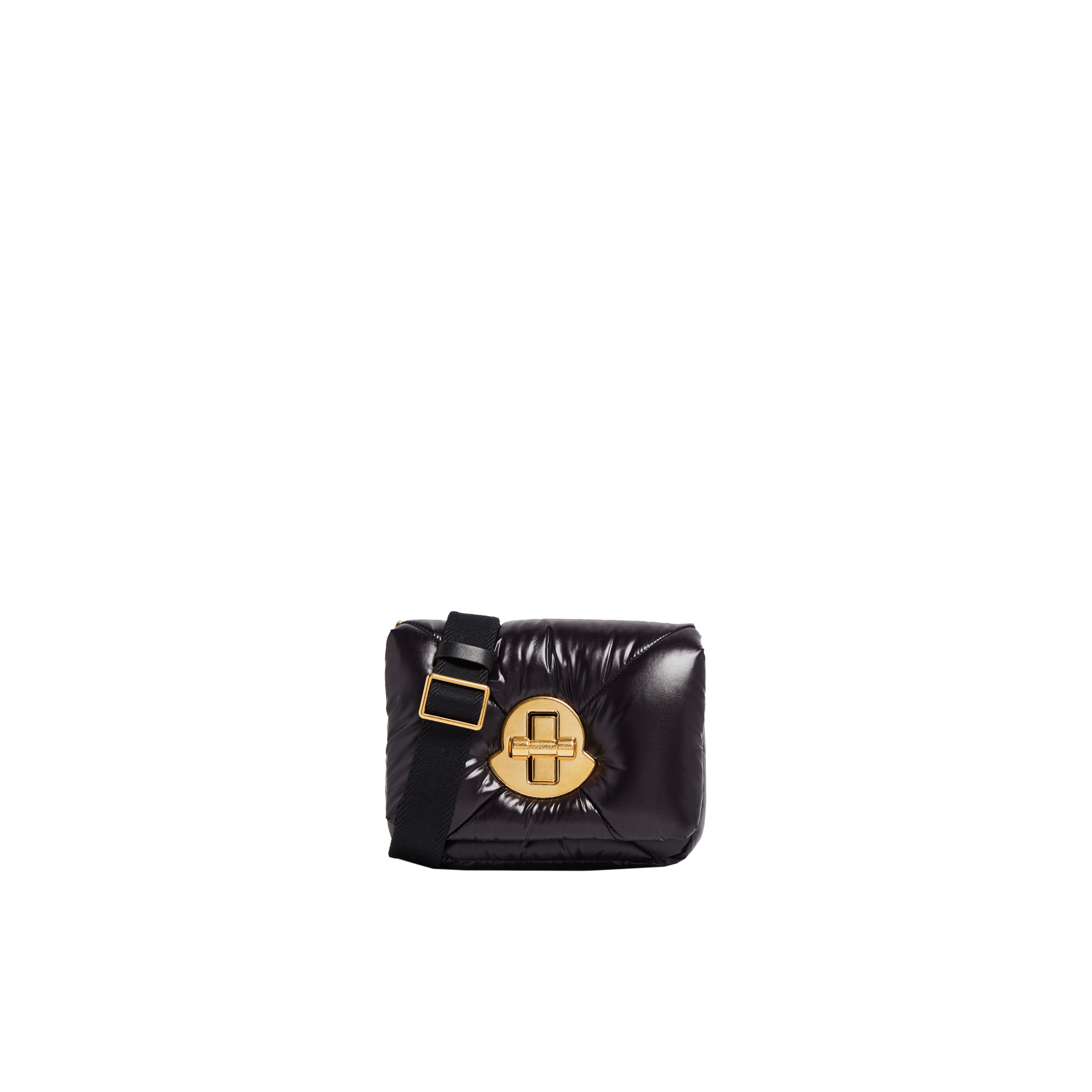 Moncler Collection Puf Mini Cross Body Bag, Black, Size: One Size
