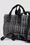 Caradoc Mini Tote Bag Women Black & White Moncler 4