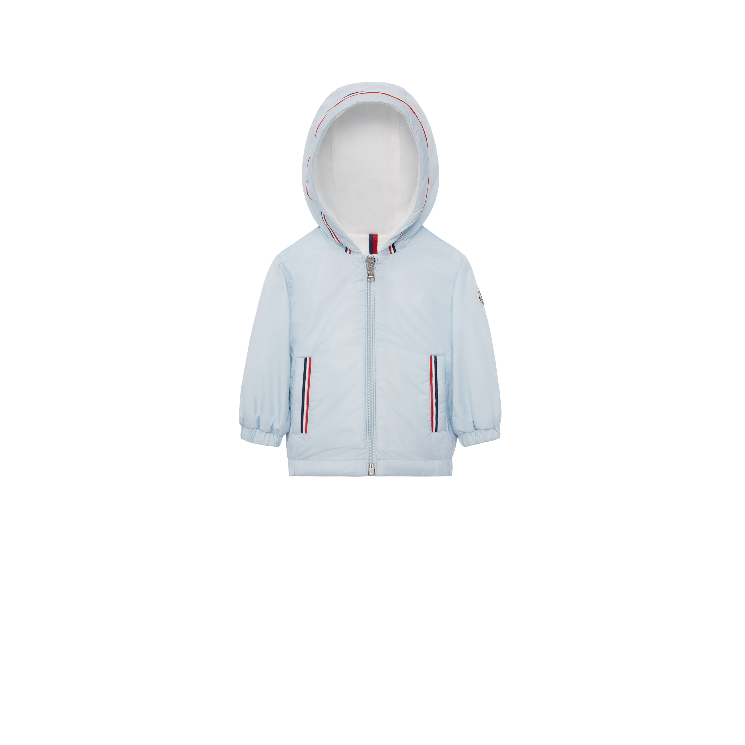 Moncler Kids' Veste À Capuche Granduc In Blue