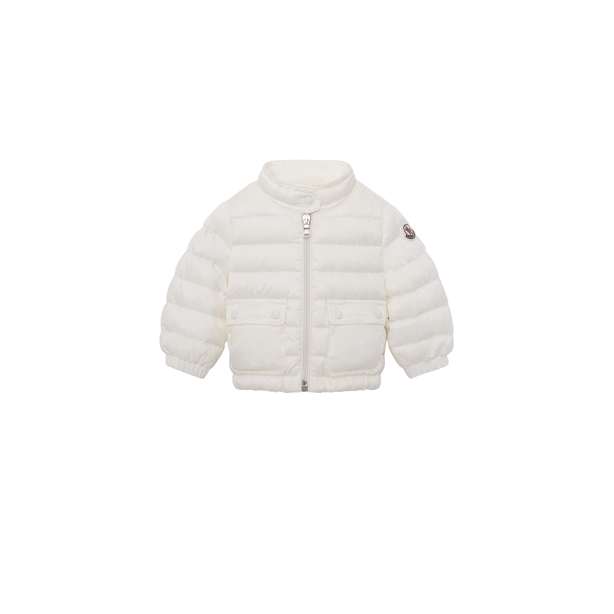 Moncler Kids' Doudoune Lans In Blanc