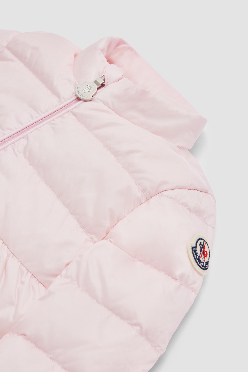 Moncler Tazui Baby Girls Jackets In Light Pink