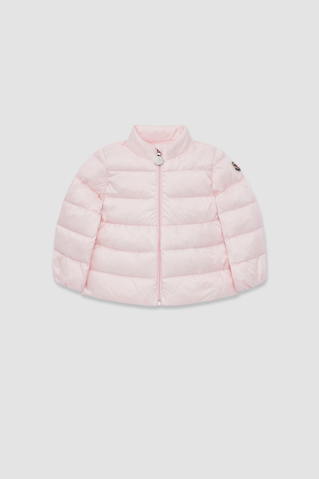 Pink moncler baby clearance coat