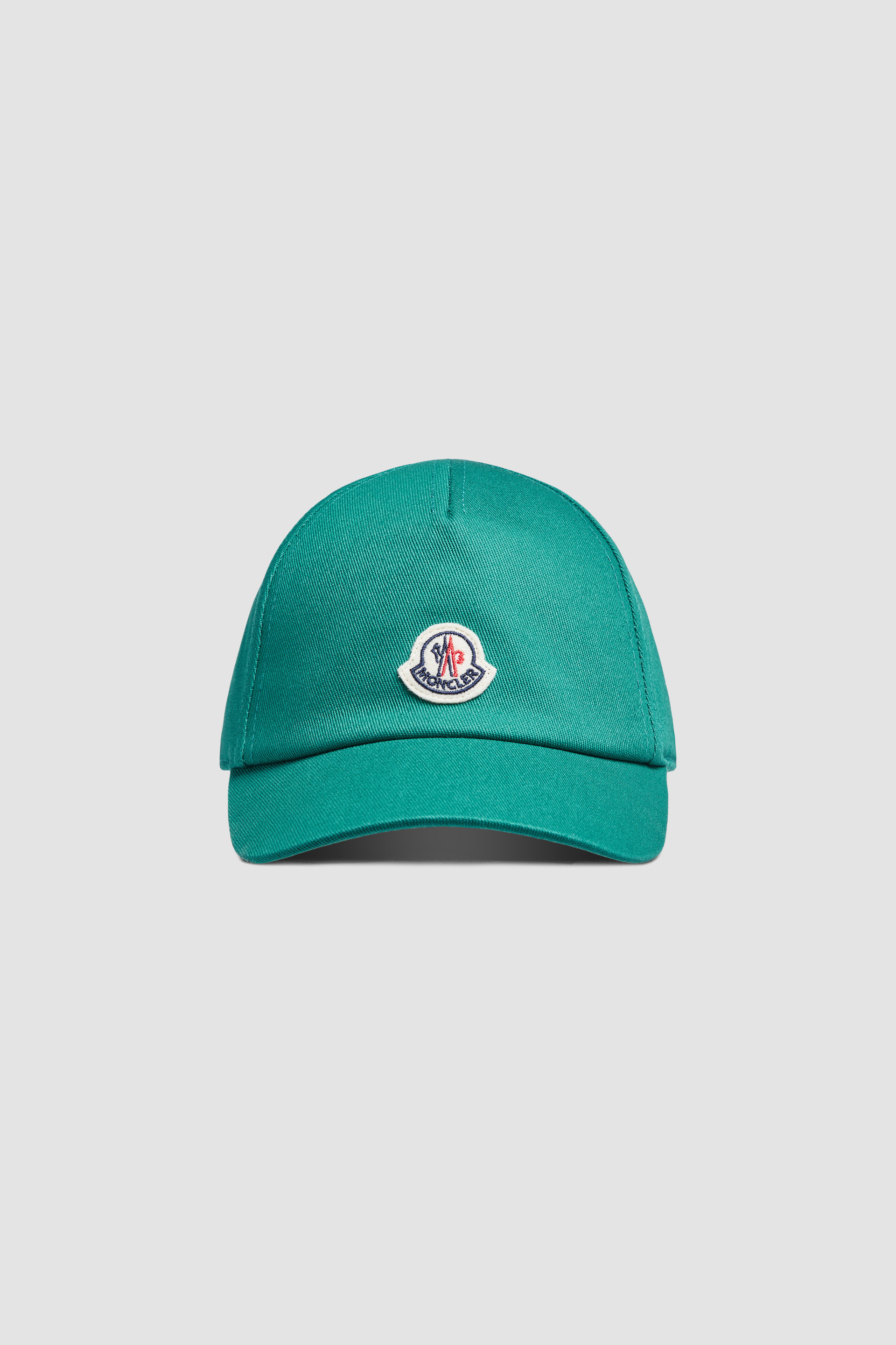 Cappello da baseball in gabardine Verde Accessori Children Moncler CH