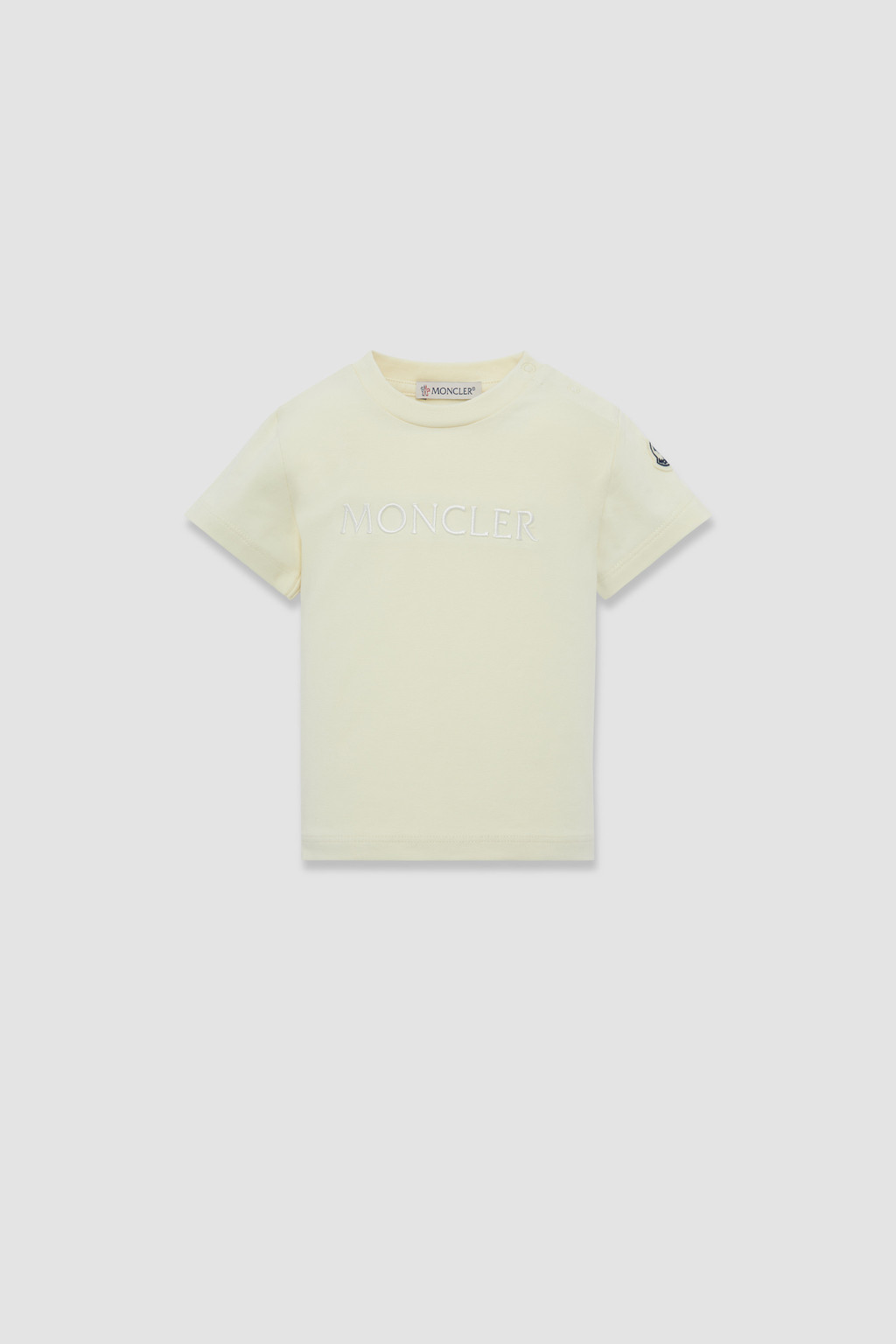 Moncler Baby Girls T Shirt In Yellow main image 1