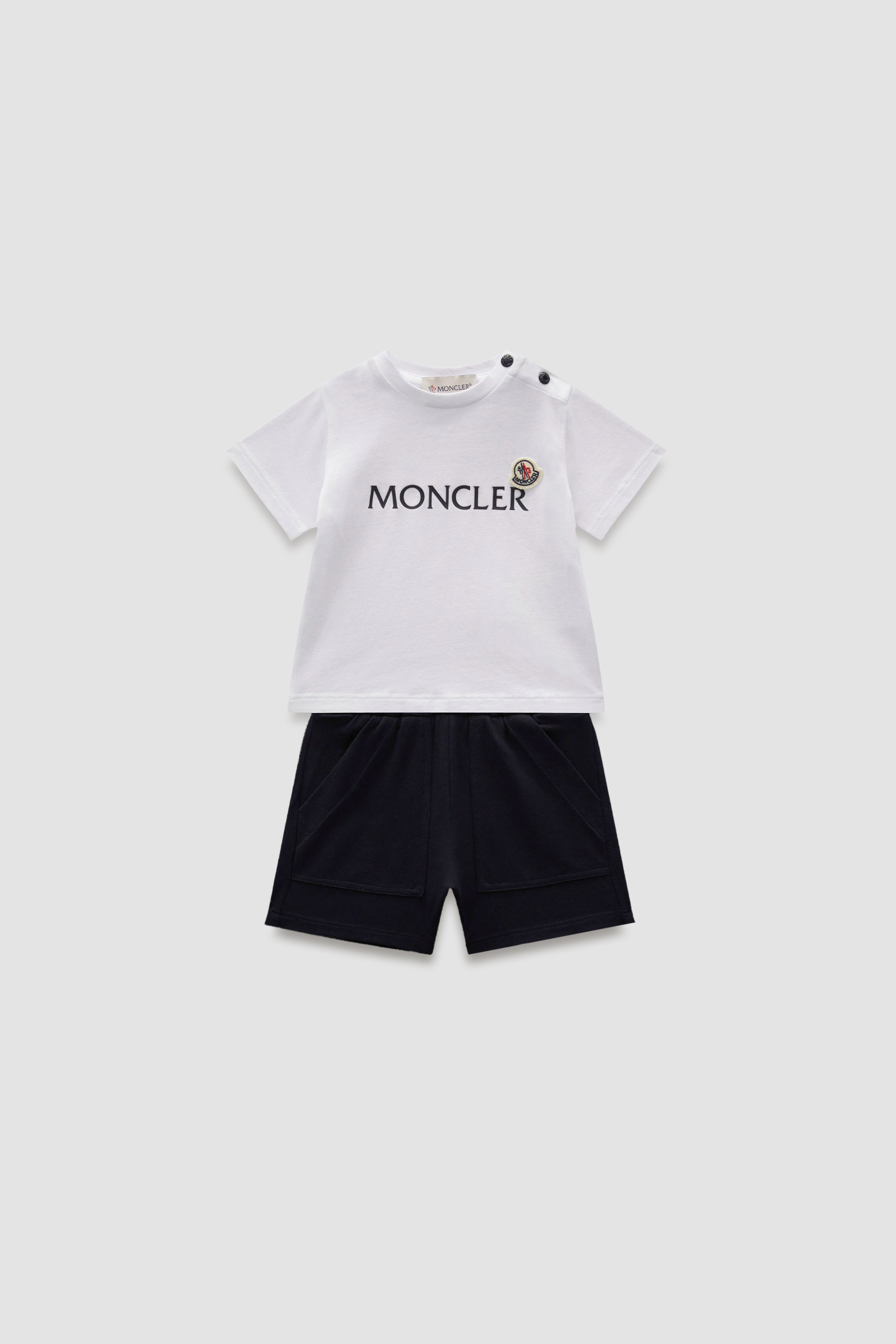 Moncler baby 2025 shorts set