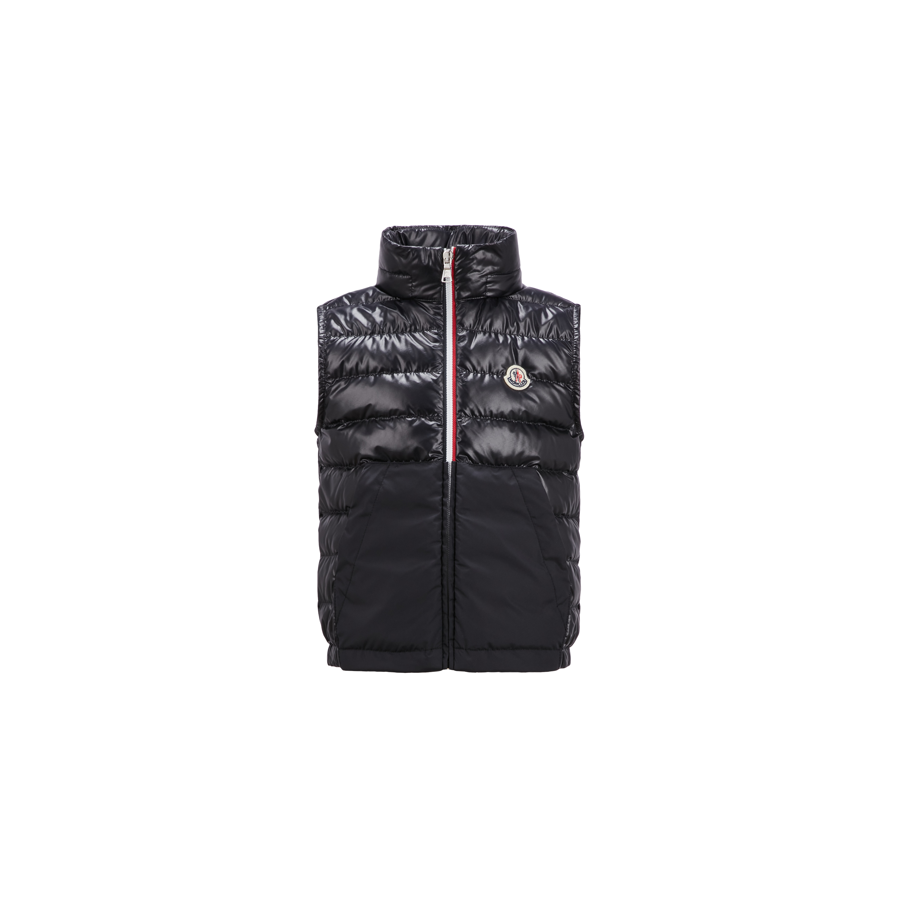 Moncler Kids' Doudoune Sans Manches Apatou In Black