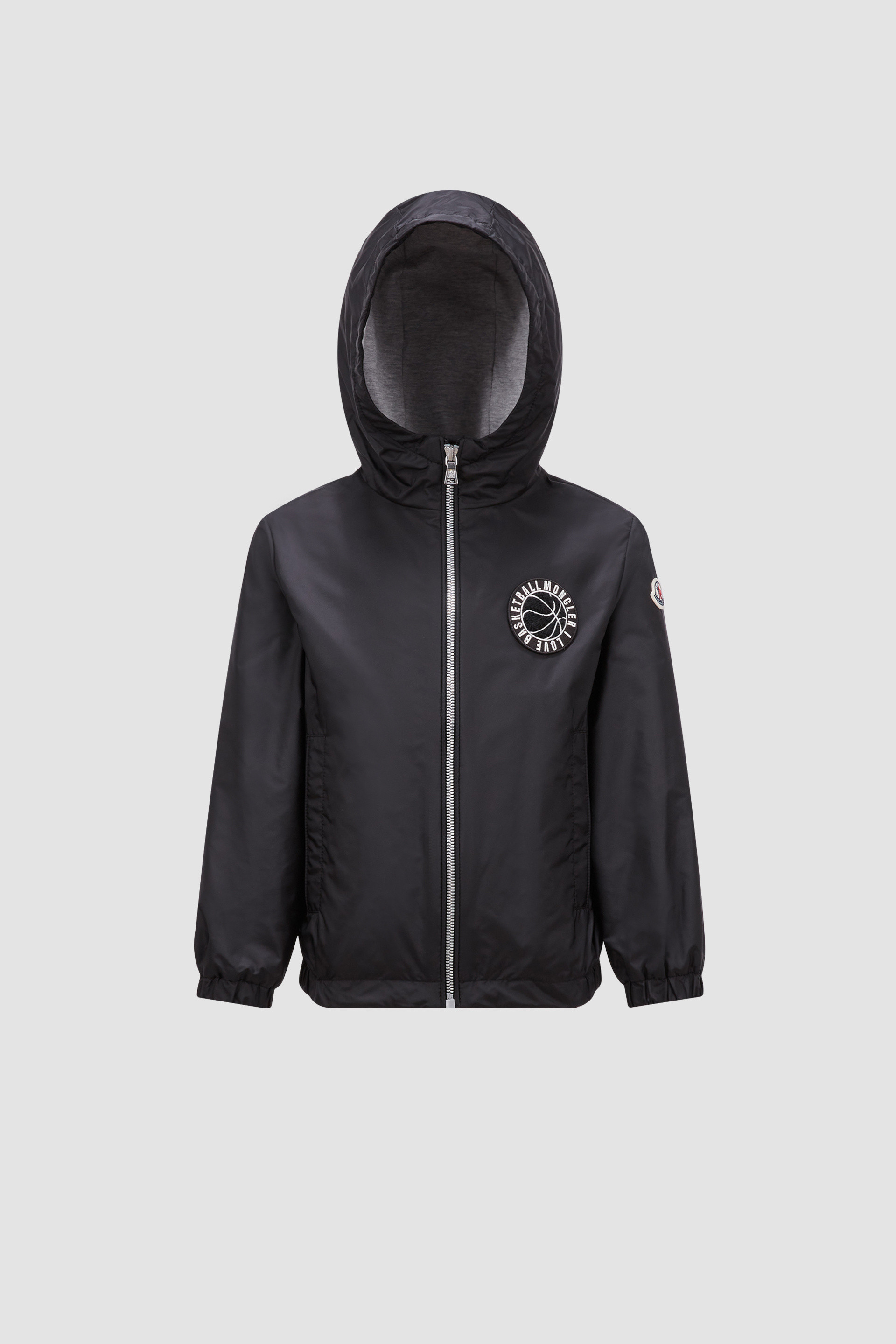 Giacca impermeabile Ambertine Nero Giacche Impermeabili Bambini Moncler IT