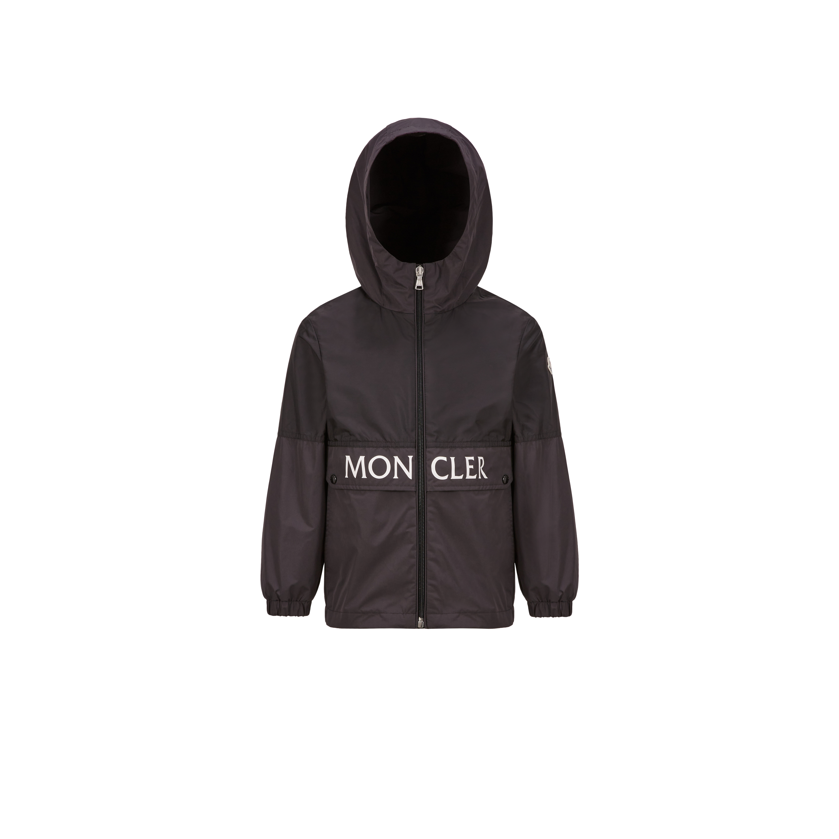 Moncler Kids' Veste À Capuche Joly In Black