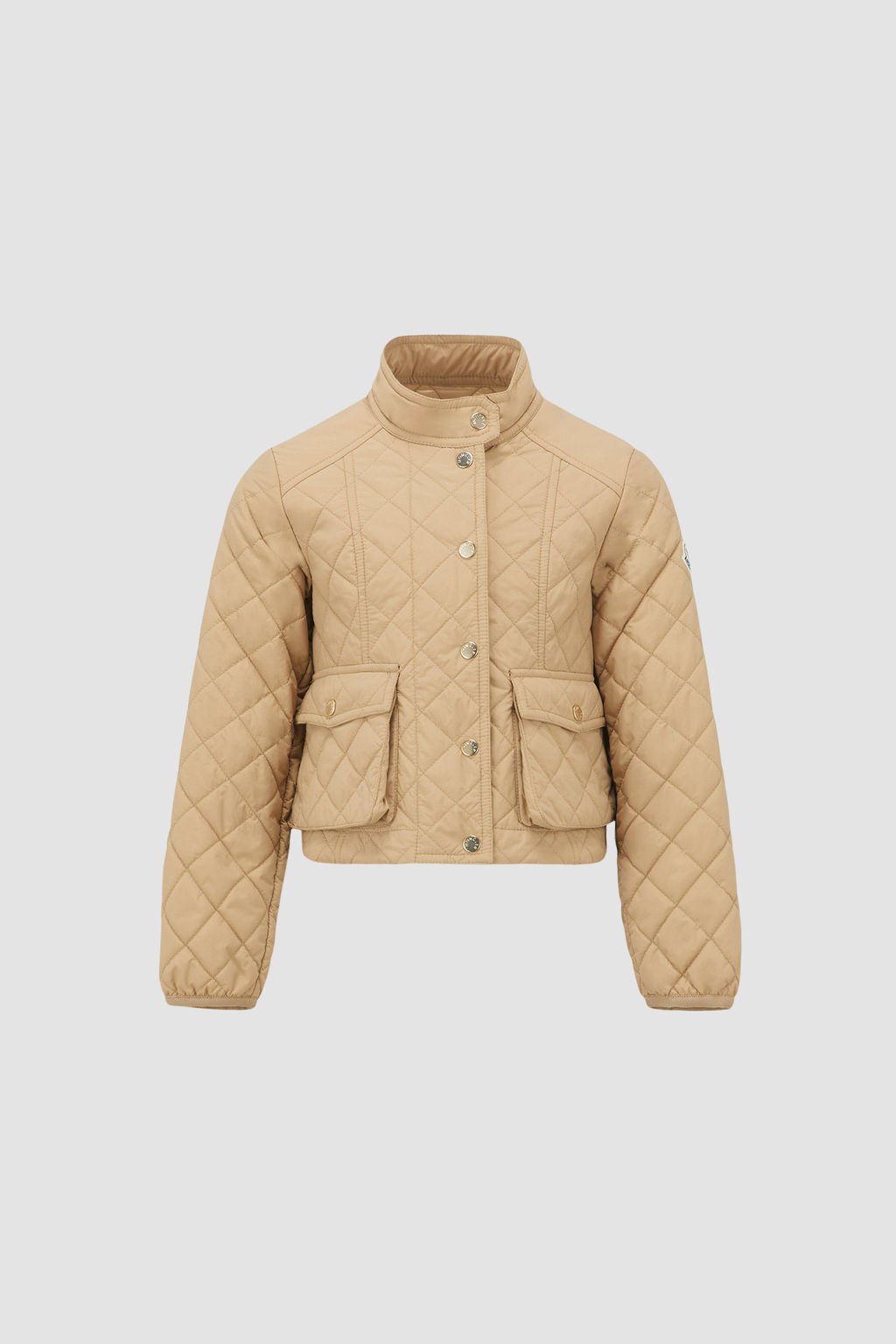 Moncler Kamelya Kids Girls Summer Jacket In Army
