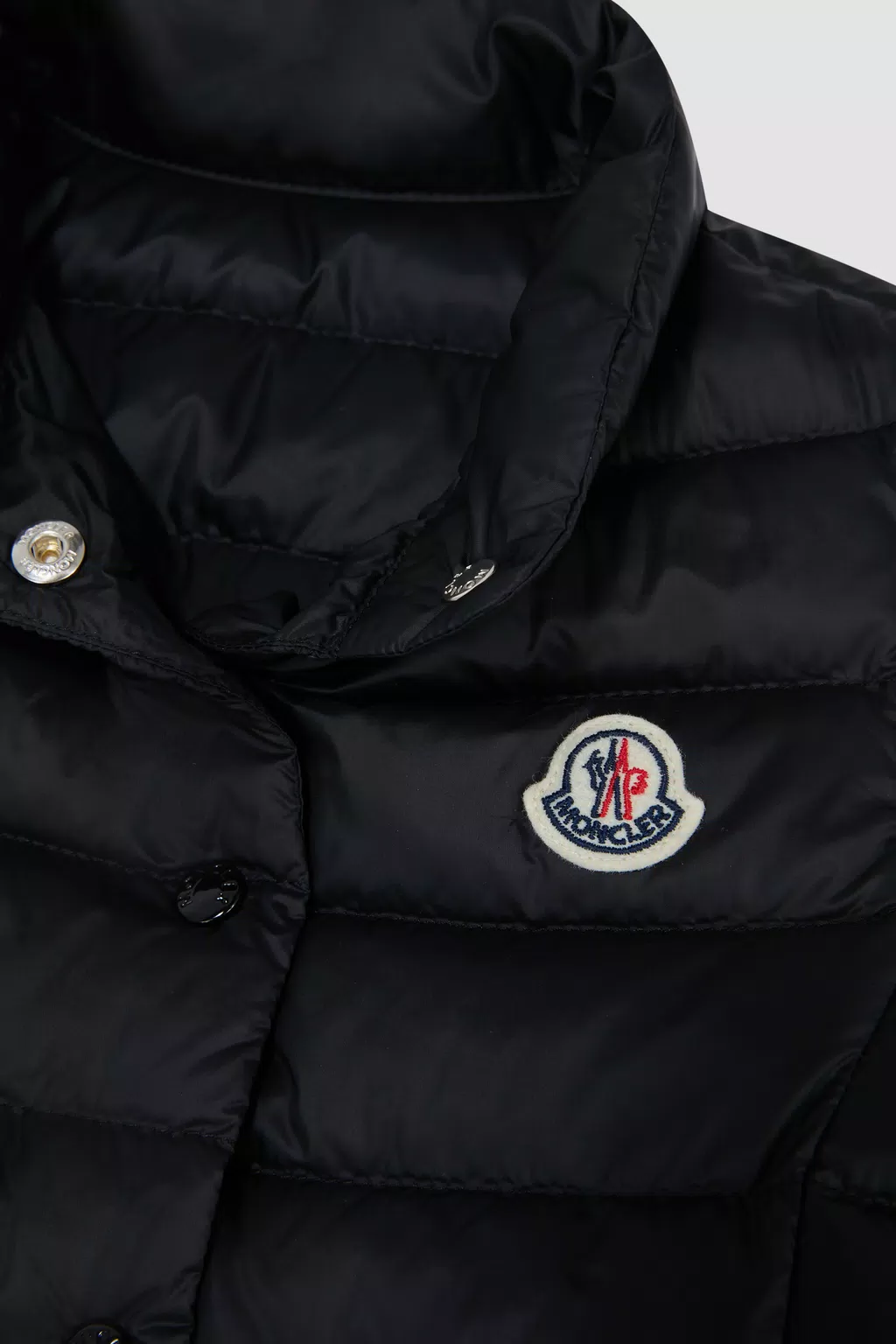 Black Liane Down Vest - Down Jackets & Vests for Children | Moncler US