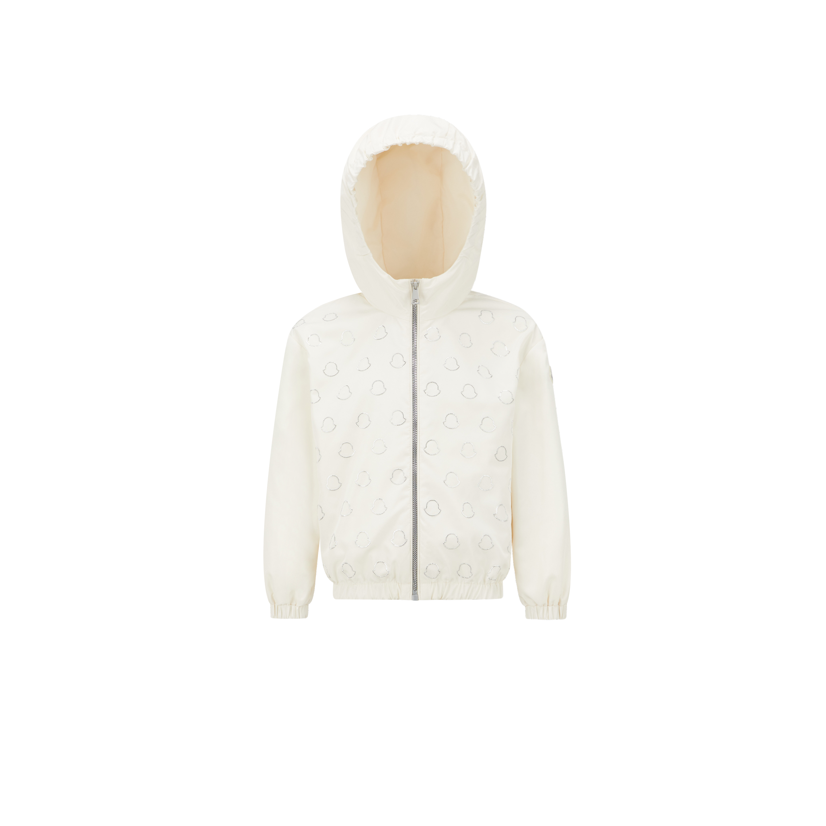 Moncler Kids' Adanna Hooded Jacket White