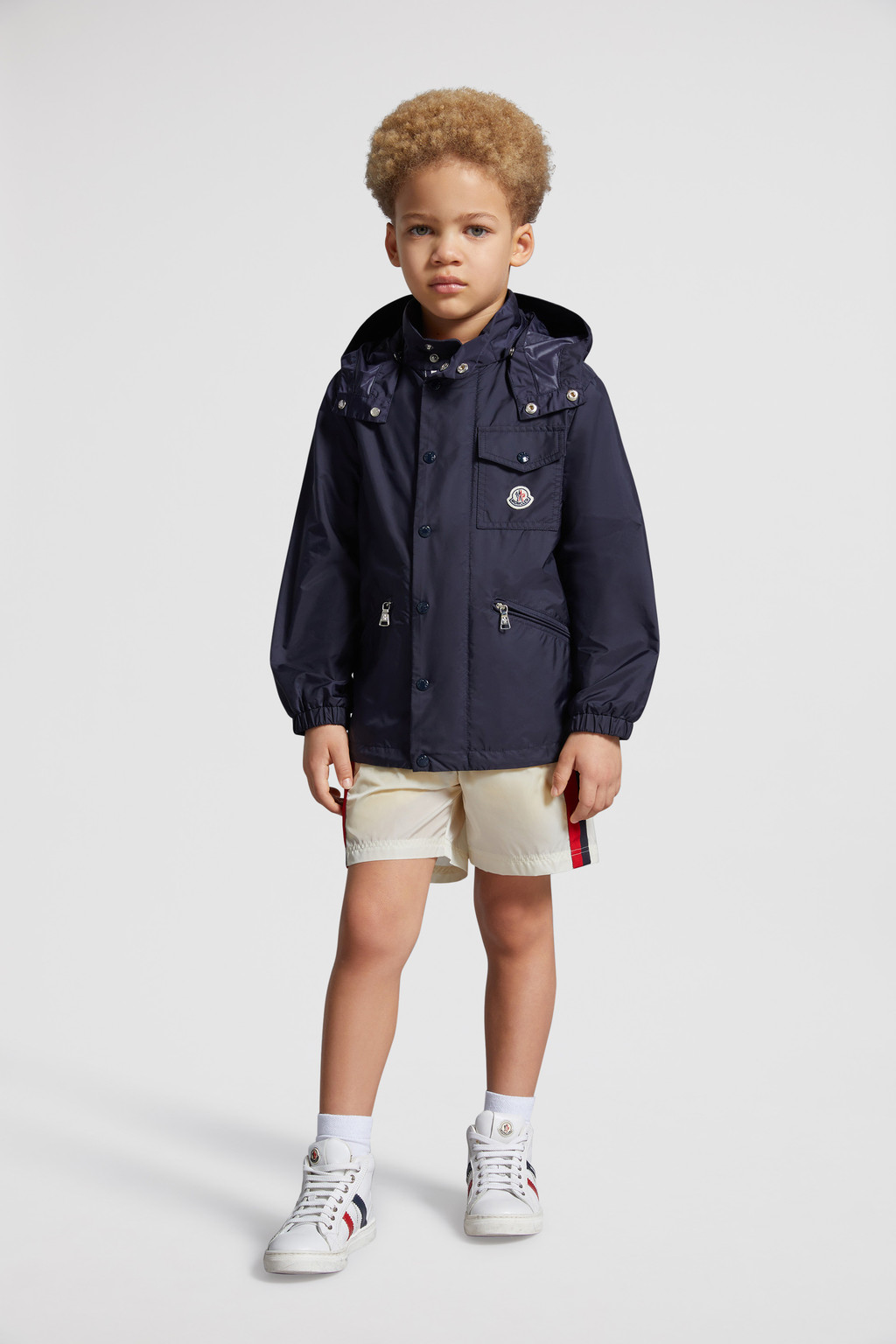 Giacca di jeans casual per ragazze con ricamo floreale carino giacca di jeans capispalla bambino manica lunga cappotto di jeans vestiti autunnali, Azzurro, 6-7 Years
