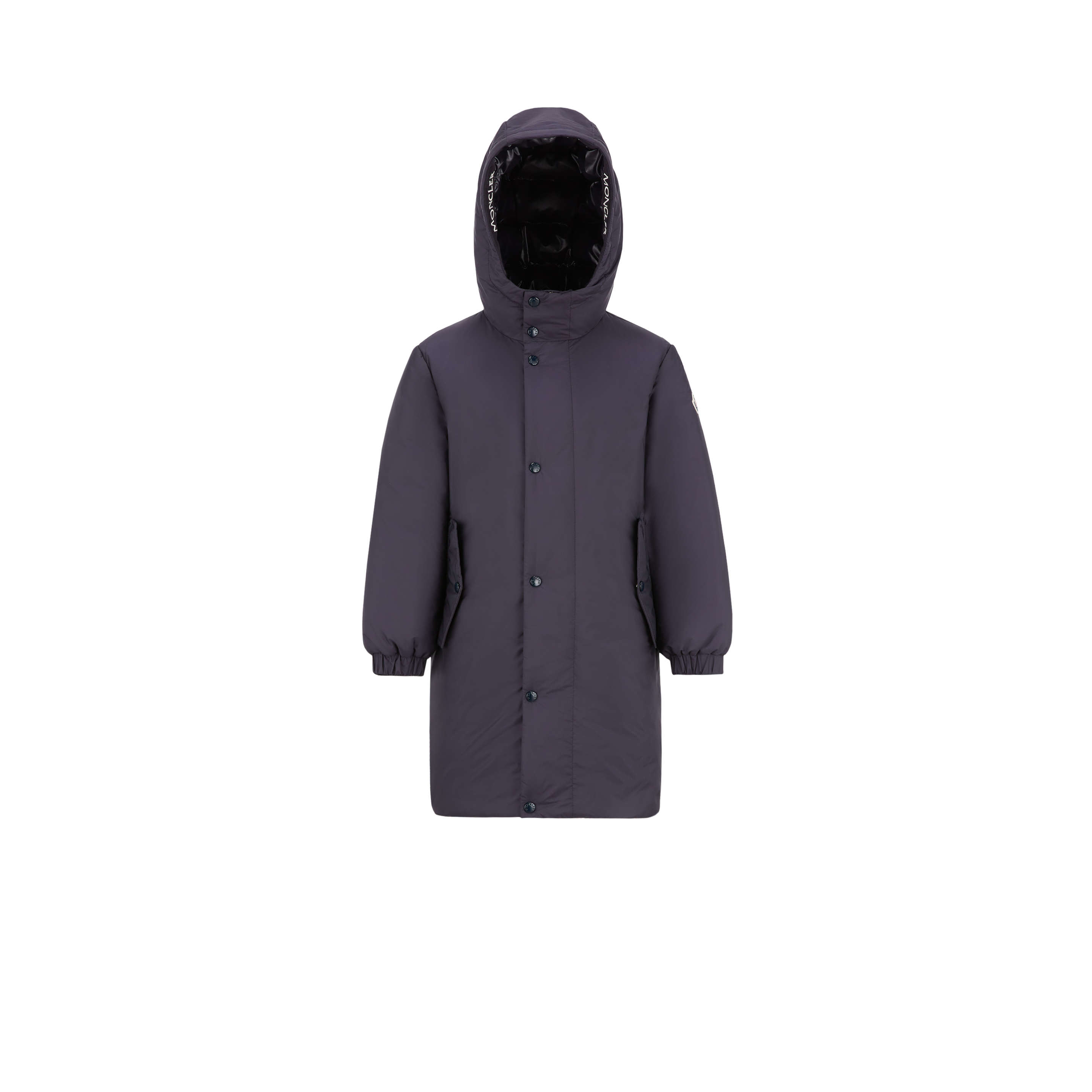 Moncler Kids' Parka Rembourrée Iruwa In Blue