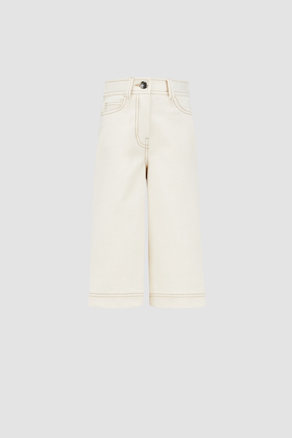 Pantalon Fille 4 Ans – Style Baggy, En Denim Léger – Taille Haute, Jambes Larges – Pour école, Loisirs, Look Décontracté