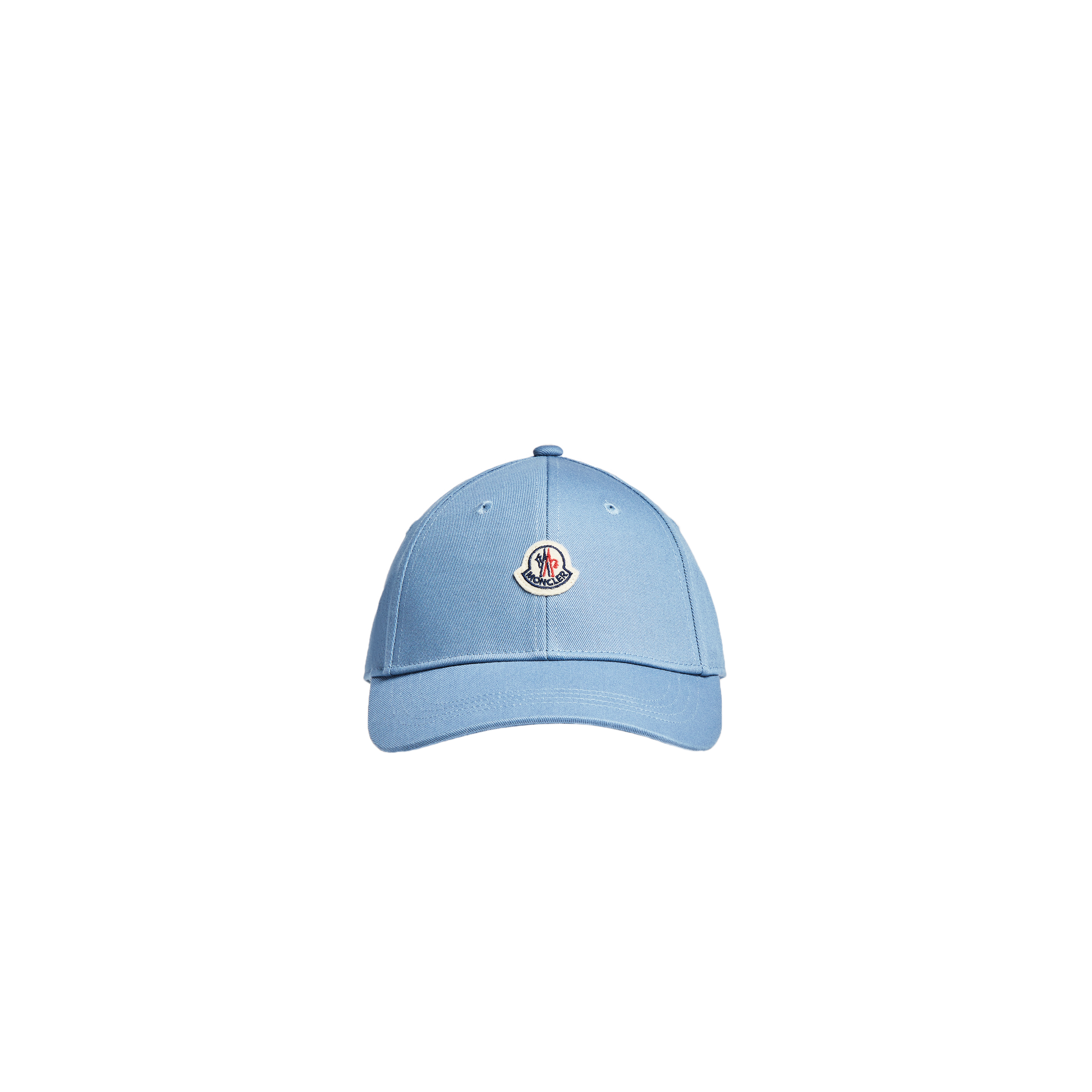 Moncler Kids' Casquette En Gabardine In Blue