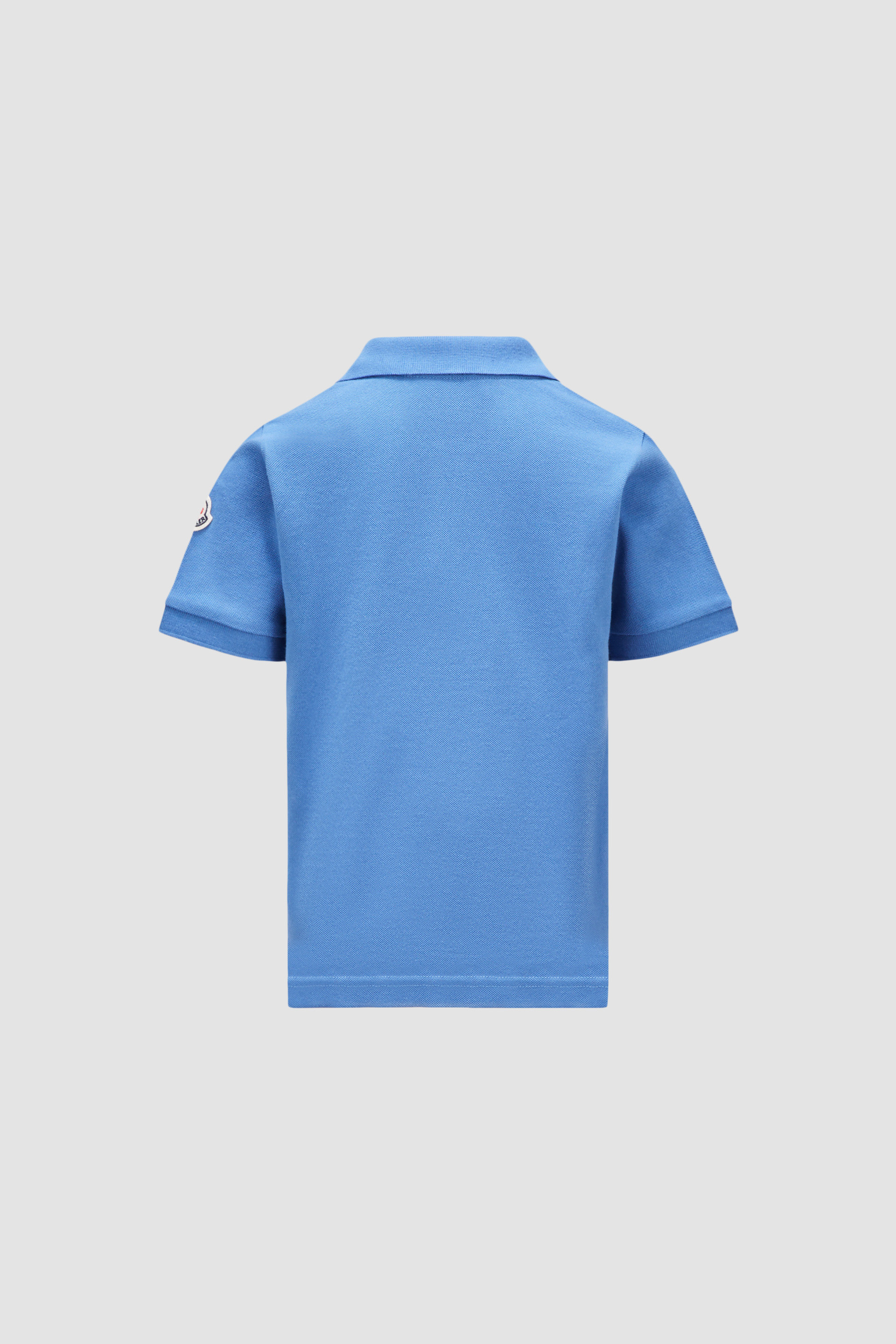 Moncler light blue outlet polo