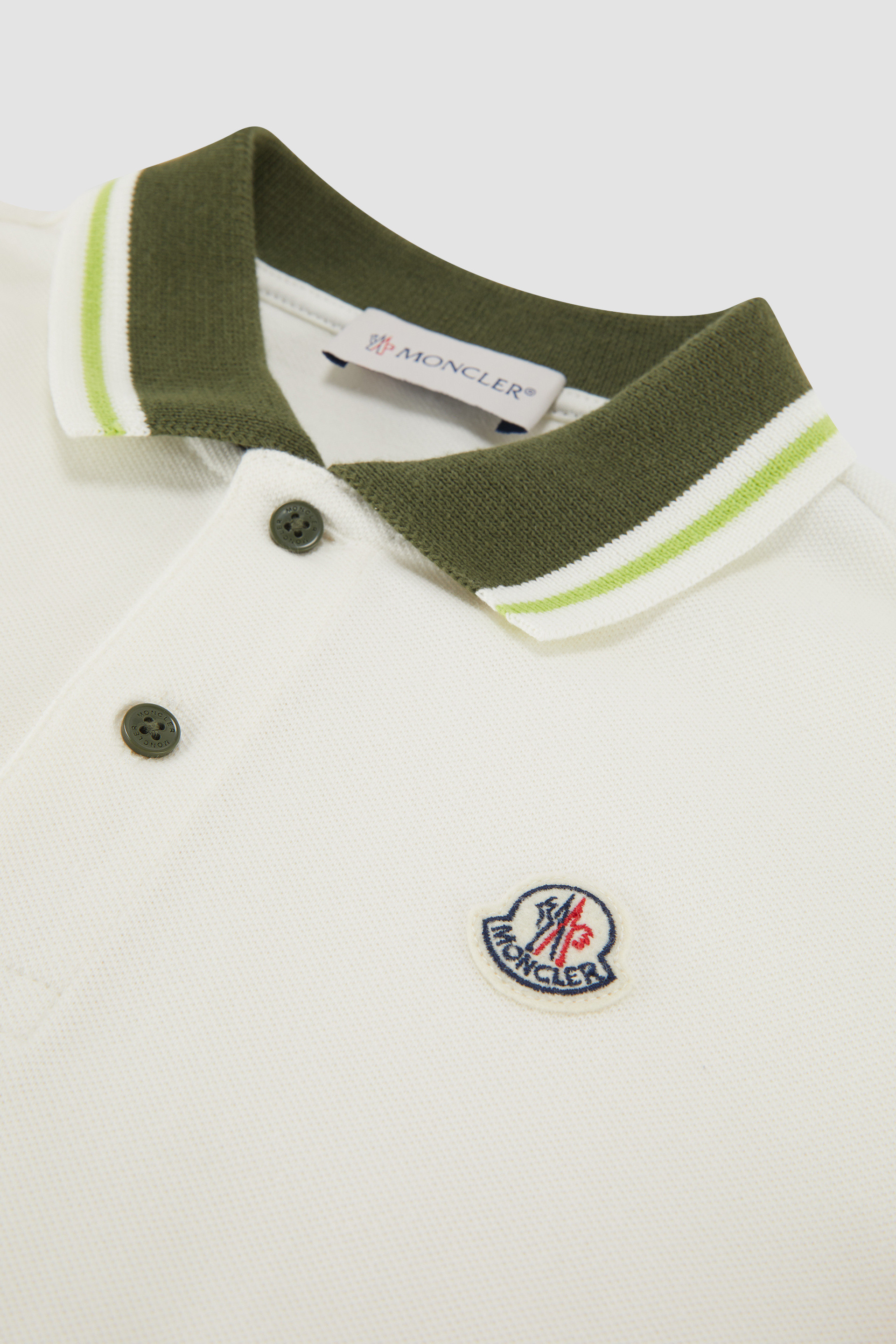 Moncler polo outlet green